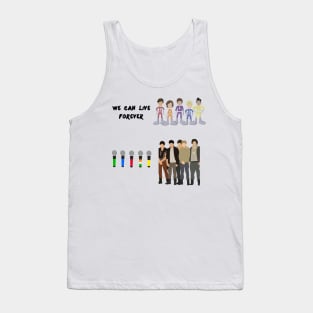 One direction sticker pack Tank Top